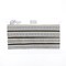Designer’s Shop JR 775 Athena Key Luxe Jacquard Trim – 1-3/4” x 5 Yards – Black, White & Gold Woven Border